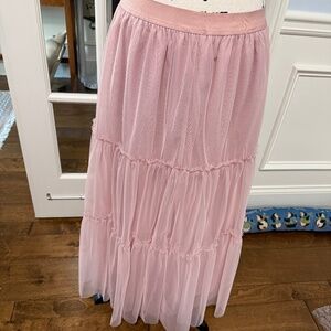 Maxi Skirt Mauve Sz L, NWT